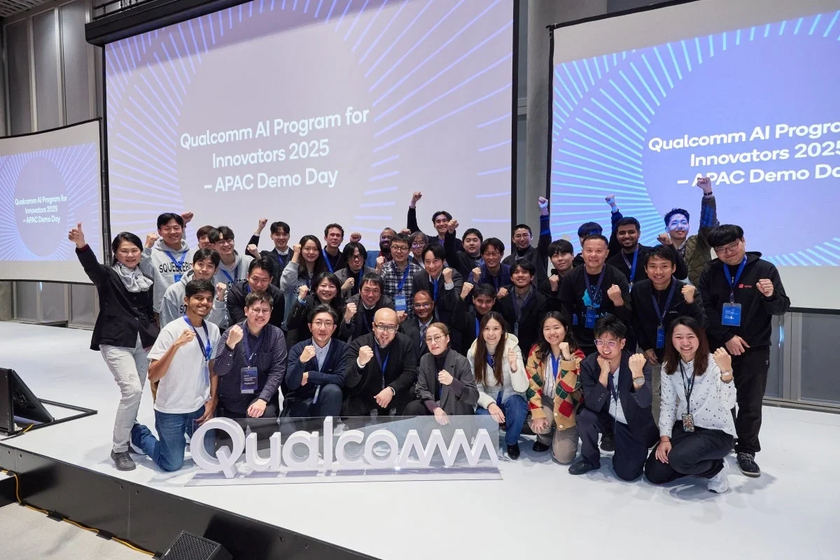 Qualcomm AI Program for Innovators 2025 - APAC Demo Dayの集合写真