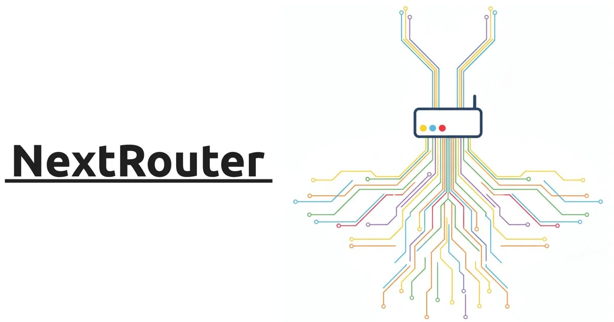 NextRouterのイラスト