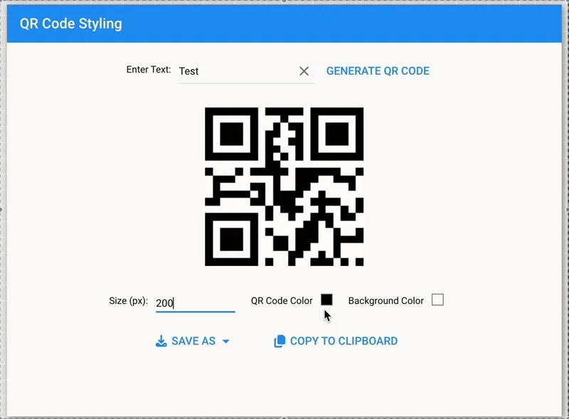 QR Code Styling