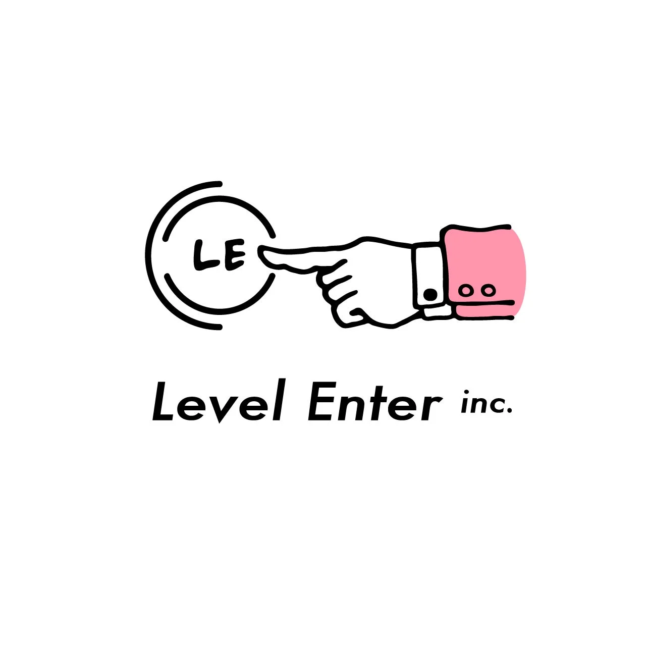株式会社レベルエンター ロゴ