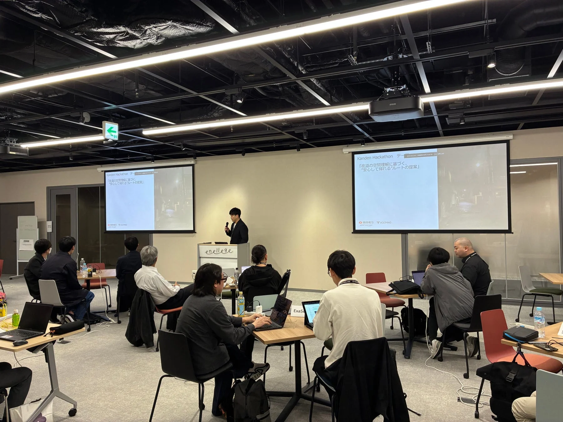 プレゼンテーションの様子