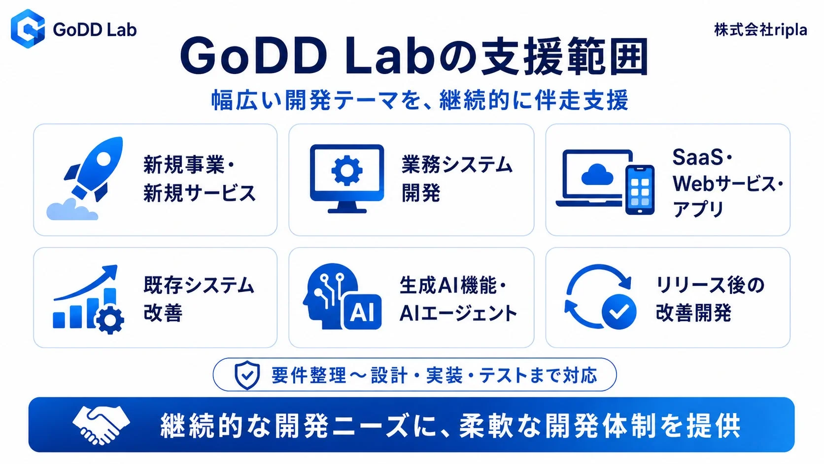 GoDD Labの支援範囲