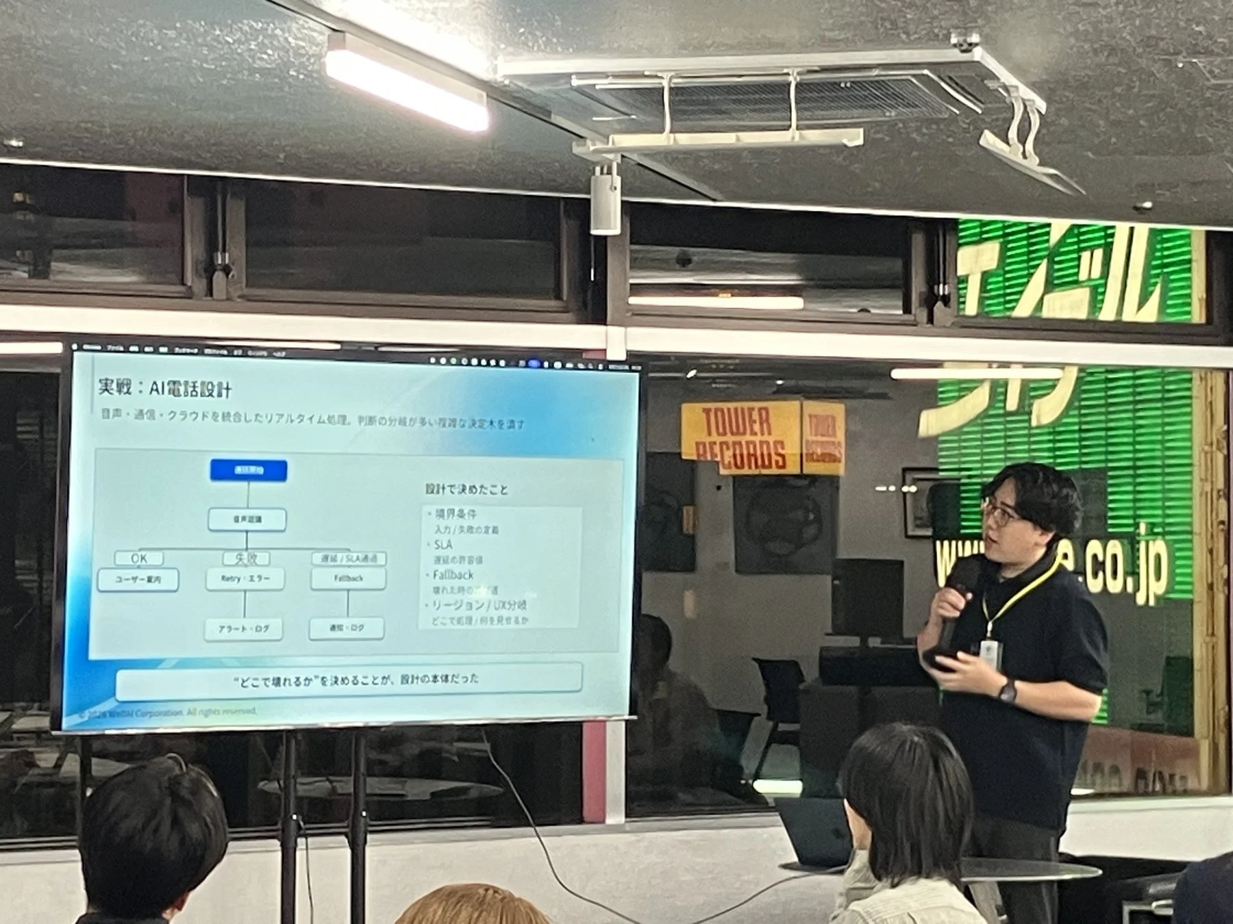AI電話設計に関するプレゼンテーション