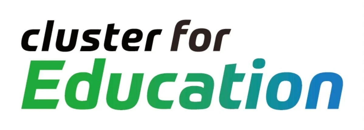 「cluster for Education」という文字が書かれたロゴ画像